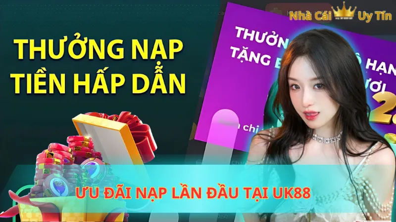 Ưu đãi nạp lần đầu tại UK88